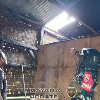 Babinsa Watu Nggelek Sigap Pantau Rumah Warga yang Terdampak Angin Kencang