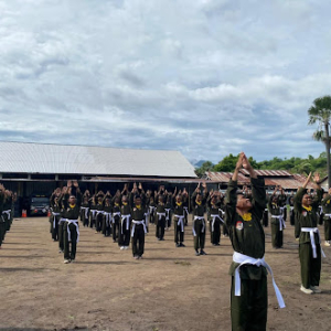 Jaga Kesiapsiagaan Tempur, Prajurit Yonif TP 834/Wakanga Mere Asah PSM