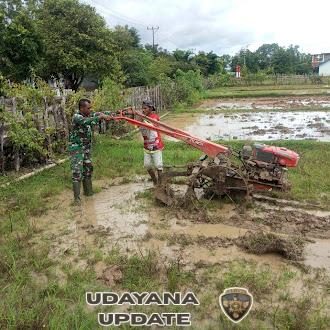 Koramil 1621-03/Mollo Utara Patroli Pasar, Imbau Warga Jaga Keamanan dan Kesehatan.