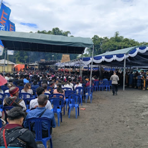 Babinsa Koramil 1625-01/Bajawa Hadiri Seremonial Adat Peletakan Batu Pertama KDKMP Desa Bowado