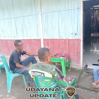 Jaga Kamtibmas, Babinsa Kodim 1602/Ende Laksanakan Pamwil di Kecamatan Maurole