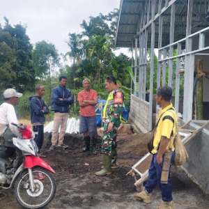 Babinsa Koramil 1602-01/Ende Laksanakan Monitoring, Pamwil, dan Komsos di Desa Mbobenga