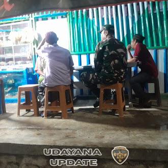 Personel Koramil Poto Tano Laksanakan Patroli Malam Demi Keamanan Lingkungan