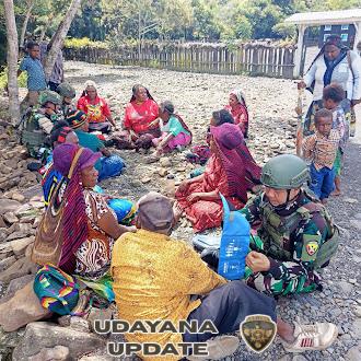 Melalui Free Medical Care Satgas Yonif 743/PSY Terus Dekatkan Kesehatan untuk Masyarakat Pedalaman Papua
