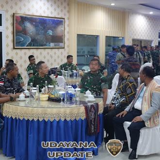 Kasad Tiba Di Kupang Disambut Jajaran TNI