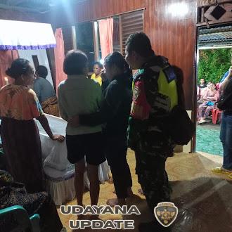 Babinsa Koramil 1602-01/Ende Sigap Lakukan Pengamanan Peristiwa Duka di Ende Tengah