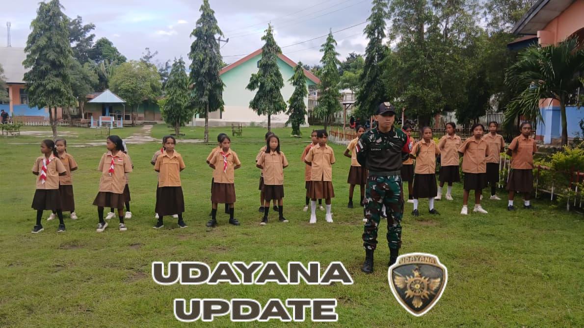 Yonarmed 12 Kostrad Dekatkan Prajurit dan Pelajar Lewat Pelatihan PBB