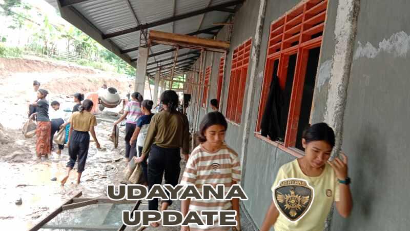 TMMD Ke-127 Kodim 1618/TTU Hadirkan Kebersamaan, Siswa Turut Ambil Peran
