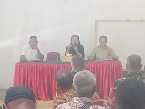 Babinsa Dampingi Musrenbang Desa Baumata Kecamatan Taibenu
