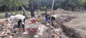 Koptu Meli Sudarli Pantau Pengerjaan Lantai Bawah Pondasi KDKMP