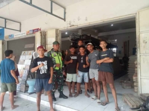 Sertu Damianus Kerhi Ajak Warga Ende Timur Jaga Kamtibmas