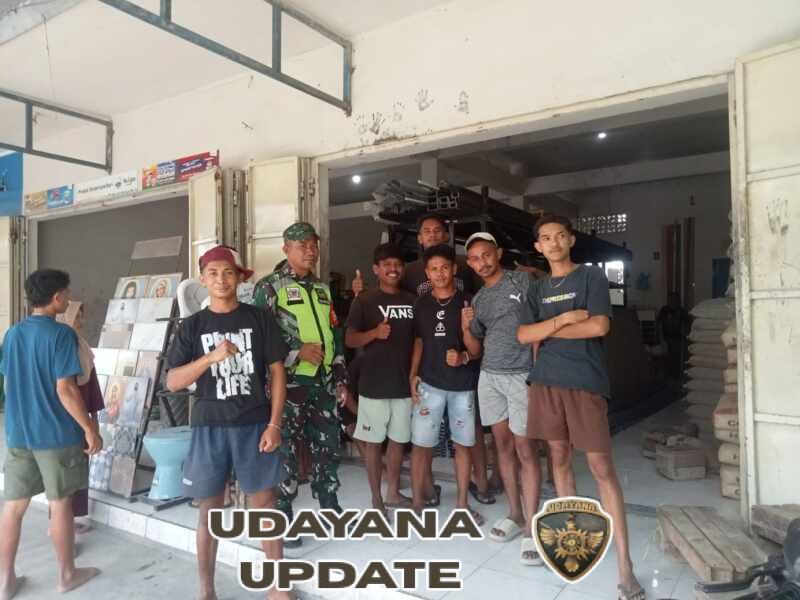 Sertu Damianus Kerhi Ajak Warga Ende Timur Jaga Kamtibmas