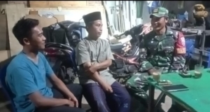 Patroli Kongkow-Kongkow, Babinsa Kalijaga Selatan Ajak Warga Perkuat Iman dan Jaga Kamtibmas