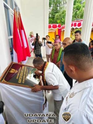 Peresmian Kantor Desa Batu Cermin Dihadiri Unsur Forkopimda dan Bupati Manggarai Barat