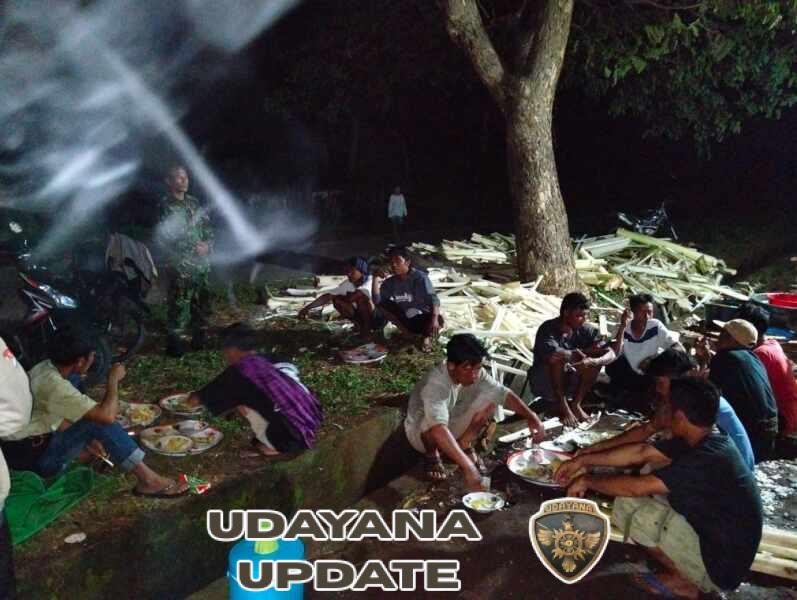 Babinsa Koramil 1614-05/Pekat Intensifkan Patroli Ronda Malam di Bringin Jaya