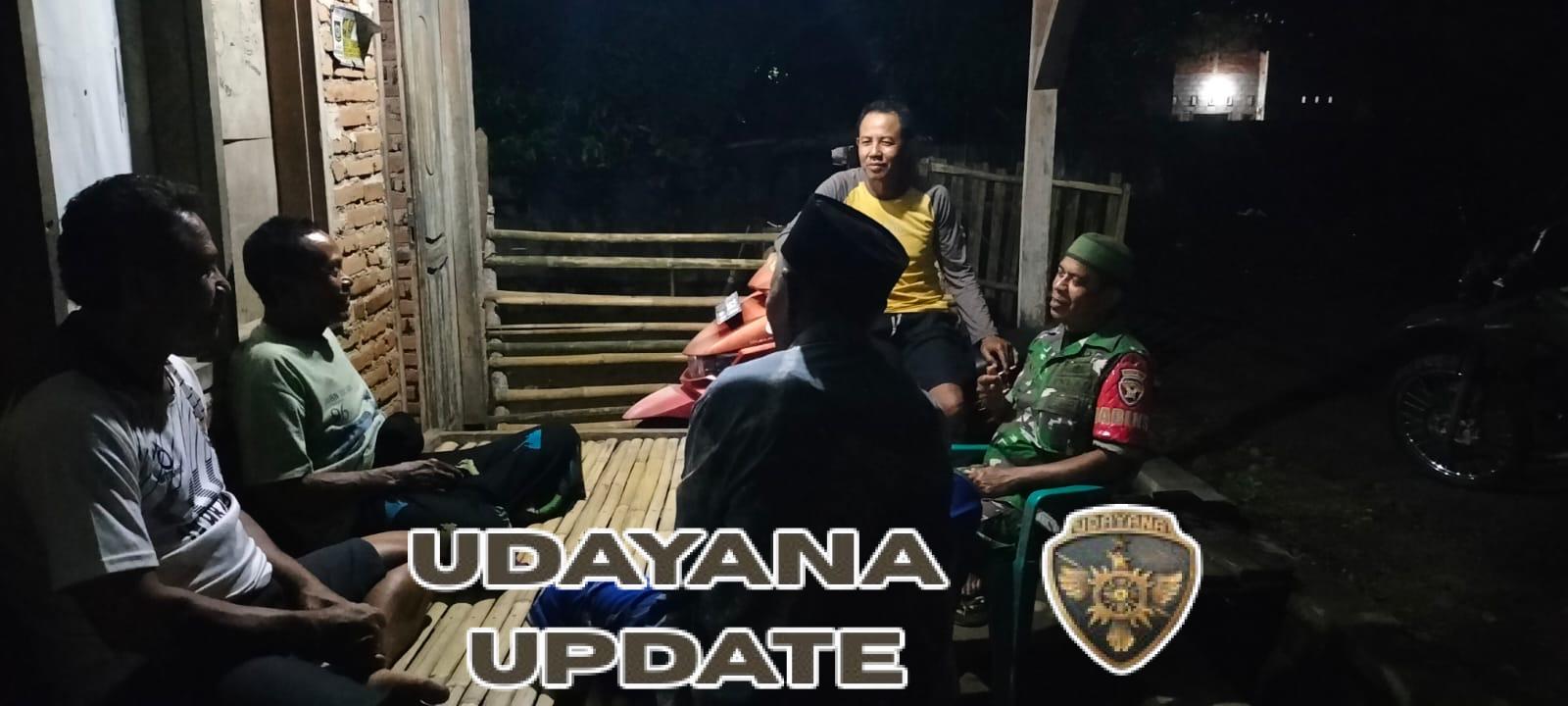 Babinsa Ranggo Aktif Gelar Ronda Malam, Warga Semakin Peduli Keamanan Lingkungan