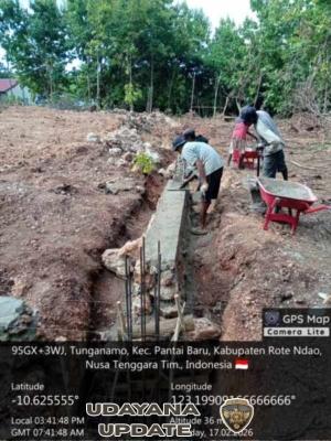 Babinsa Jajaran Kodim 1627/Rote Ndao Monitoring  KDKMP Desa Tunganamo