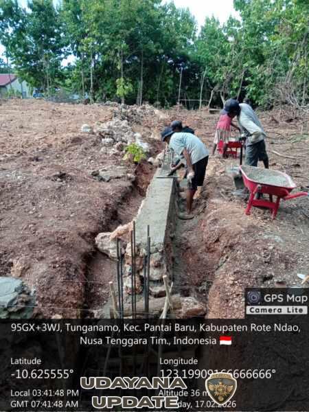 Babinsa Jajaran Kodim 1627/Rote Ndao Monitoring KDKMP Desa Tunganamo