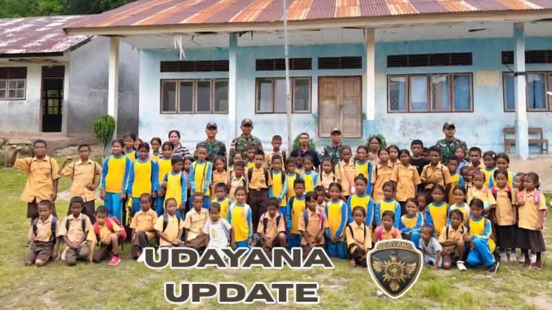 Satgas Yonarmed 12 Kostrad Gelar GADIK untuk Siswa SDK Ailala