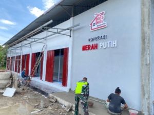 Kodim 1618/TTU Percepat Progres Pembangunan KDKMP, Dorong Kemandirian Ekonomi Desa