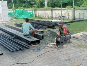 Babinsa Koramil 1628-02/Jereweh Awasi Koperasi Merah Putih di Desa Beru