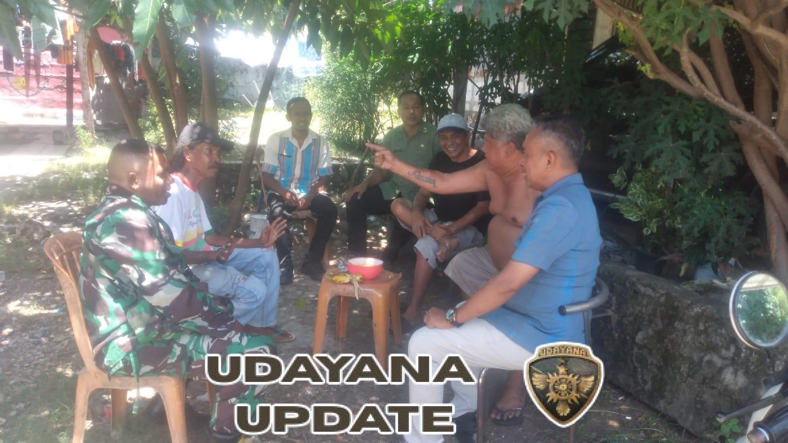 Babinsa Koramil Kupang Tertibkan Keributan Kost Ganggu Warga