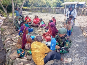Melalui Free Medical Care Satgas Yonif 743/PSY Terus Dekatkan Kesehatan untuk Masyarakat Pedalaman Papua