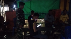 Koramil 1628-01/Taliwang Intensifkan Patroli Malam Demi Keamanan Wilayah