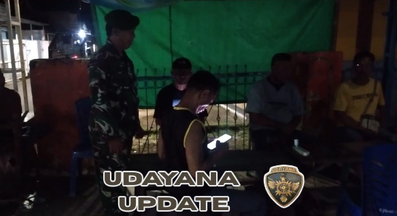 Koramil 1628-01/Taliwang Intensifkan Patroli Malam Demi Keamanan Wilayah