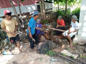 Babinsa Koramil 1627-03/BTT Pantau KDKMP Desa Mundek