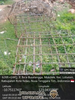 Babinsa Mokdale Pantau Pembangunan KDKMP di Kelurahan Mokdale