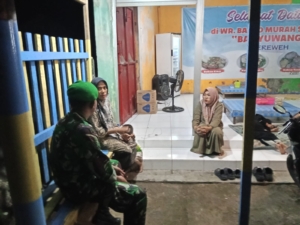 Patroli Malam Koramil 1628-05/Jereweh Perkuat Kamtibmas Wilayah