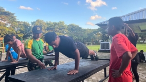 Yonarmed 12 Kostrad Bina Fisik Pemuda Perbatasan untuk Bekal Masa Depan