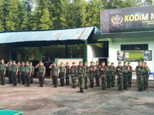 Perkuat Nasionalisme, Kodim 1617/Jembrana Gelar Upacara Bendera Mingguan