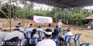 Danramil Dawan Hadiri Peletakan Batu Pertama Pembangunan KDKMP Desa Paksebali