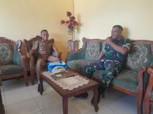 ‎Danramil Utan–Rhee Bangun Kebersamaan Forkopimcam Demi Keamanan Wilayah