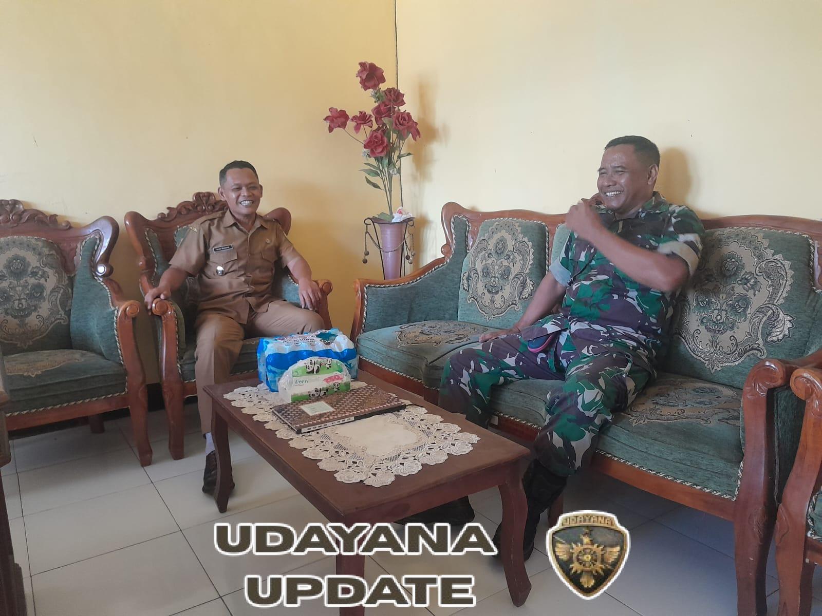 Danramil Utan–Rhee Bangun Kebersamaan Forkopimcam Demi Keamanan Wilayah