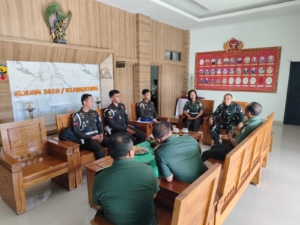 Pomdam IX/3 Udayana Denpasar Gelar Sosialisasi Operasi Gaktib Dan Operasi Yustisi Polisi Militer TNI TA 2026 Di Kodim Klungkung