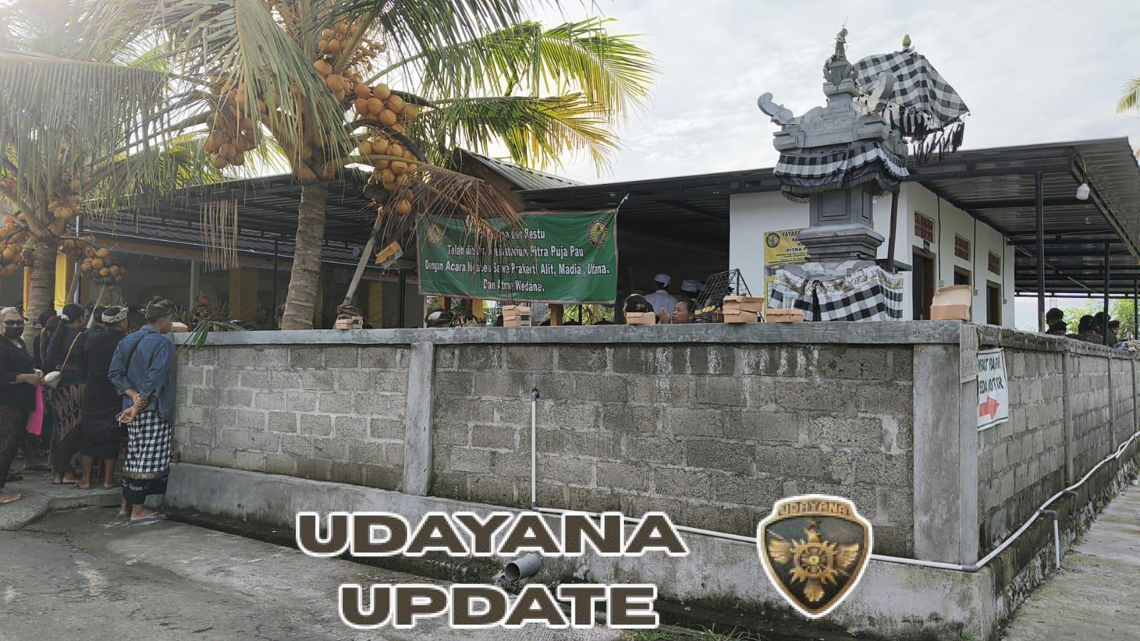 Kompak Dan Solid, Aparat Keamanan Di Desa Tihingan Gelar Pengamanan Upacara Keagamaan