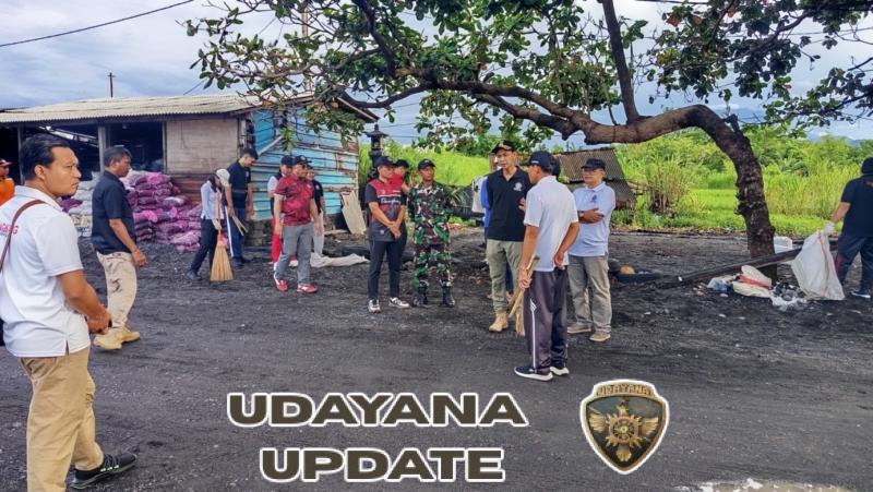 Wabup Klungkung Pimpin Bersih Sampah Di Pantai Wilayah Kecamatan Klungkung, Koramil Klungkung Ikut Ambil Bagian
