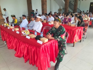 Babinsa Akah Hadiri Dan Kawal Bulan Bahasa Bali Ke VIII tahun 2026