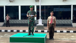 Bentuk Karakter Patriot Muda, Kodim 1617/Jembrana Tutup Persami Korps Kadet RI