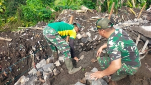 Akselerasi Pra TMMD 127: Kodim 1617/Jembrana Sulap Rumah Warga Jadi Hunian Layak