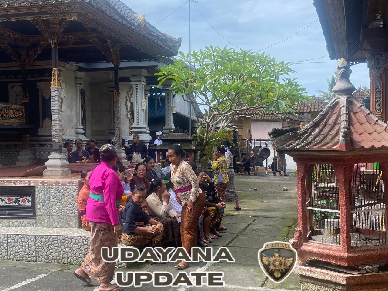 Babinsa Bersama Bhabinkamtibmas Dan Perbekel Nyanglan Gelar Melayat Di Dusun Banjar Tengah