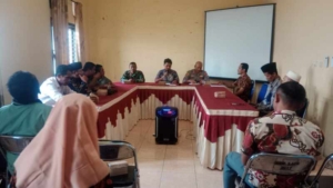 Diwakili Batih Komsos, Koramil Lape Lopok Ikuti Rakor Persiapan Safari Ramadhan Kecamatan Lape
