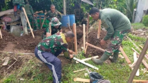 Atasi Krisis Air Bersih, Satgas TMMD ke-127 Kodim 1617/Jembrana Kebut Pembangunan Sumur Bor