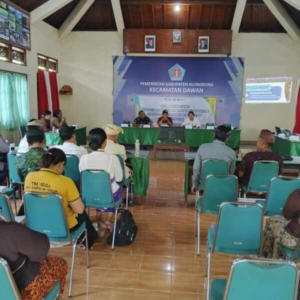 Danramil Dawan Hadiri Rapat Loka Karya Mini Lintas Sektoral Triwulan l Bidang Kesehatan