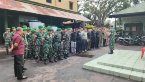 Kodim Tabanan Siagakan Personel Antisipasi Kunjungan Kerja Wakil Presiden RI di Wilayah Tabanan