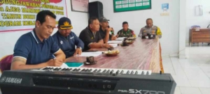 Babinsa Dapdap Putih Kawal Musdes Pertanggungjawaban BUMDesa Ajeg Mandiri