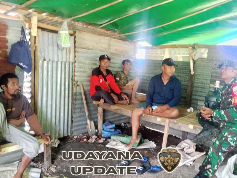 Cegah Dini Gangguan Kamtibmas, Babinsa Belo Sambangi Warga